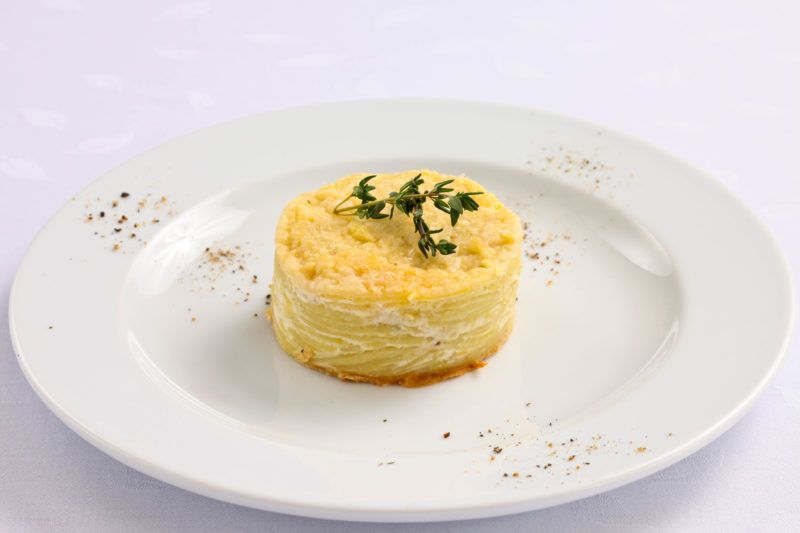 Картофельный гратен